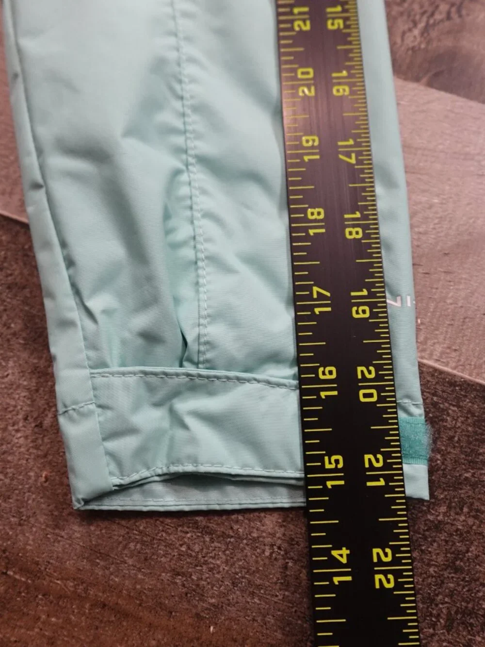 Columbia Omni-Tech Rain Jacket Girls Medium 10/12 Light Aqua Hooded